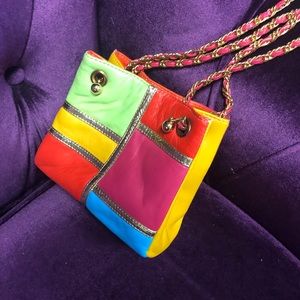 90s colorful cross bag